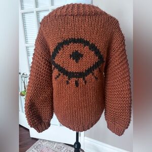 Jackson Rowe I SEE YOU Knit Sweater